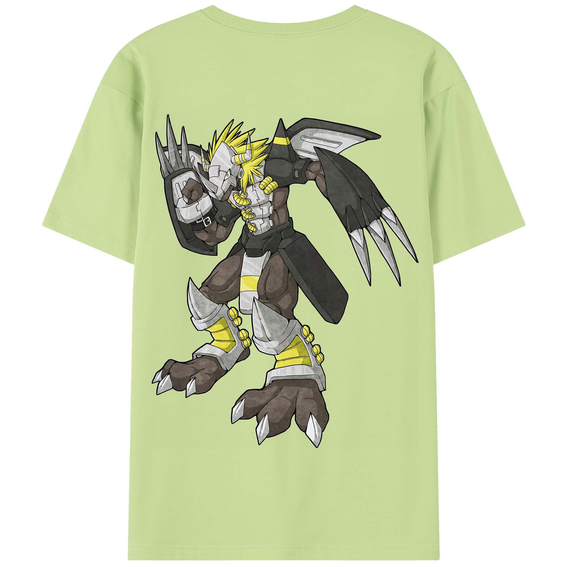（画像用） Digimon デジタルモンスター/デジモン 綿100％半袖Tシャツ（背面プリント）